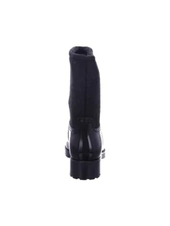 Regenstiefel Gefüttert in schwarz><noscript><img width=