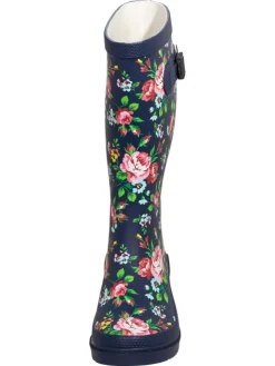 Bockstiegel Gummistiefel^Regenstiefel Julia in dunkelblau/multi