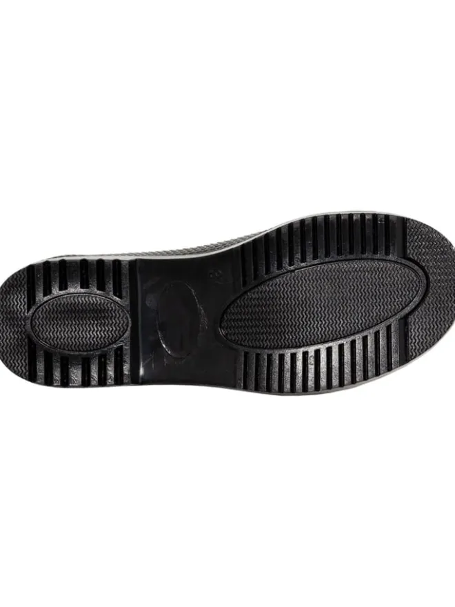 Bockstiegel Gummistiefel^Regenstiefel KUH in schwarz/weiß