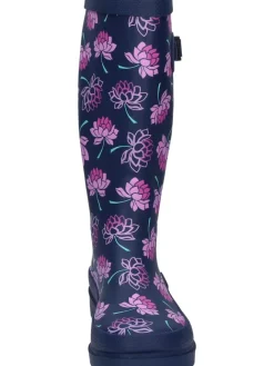 Bockstiegel Gummistiefel^Regenstiefel Lena in dunkelblau/multi