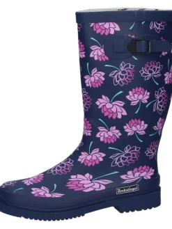 Bockstiegel Gummistiefel^Regenstiefel Lena in dunkelblau/multi