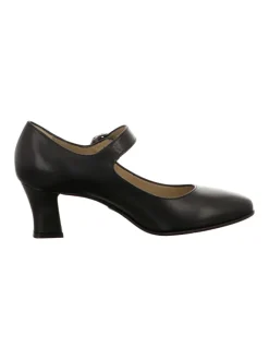 dirndl+bua Pumps^Riemchenpumps in Schwarz