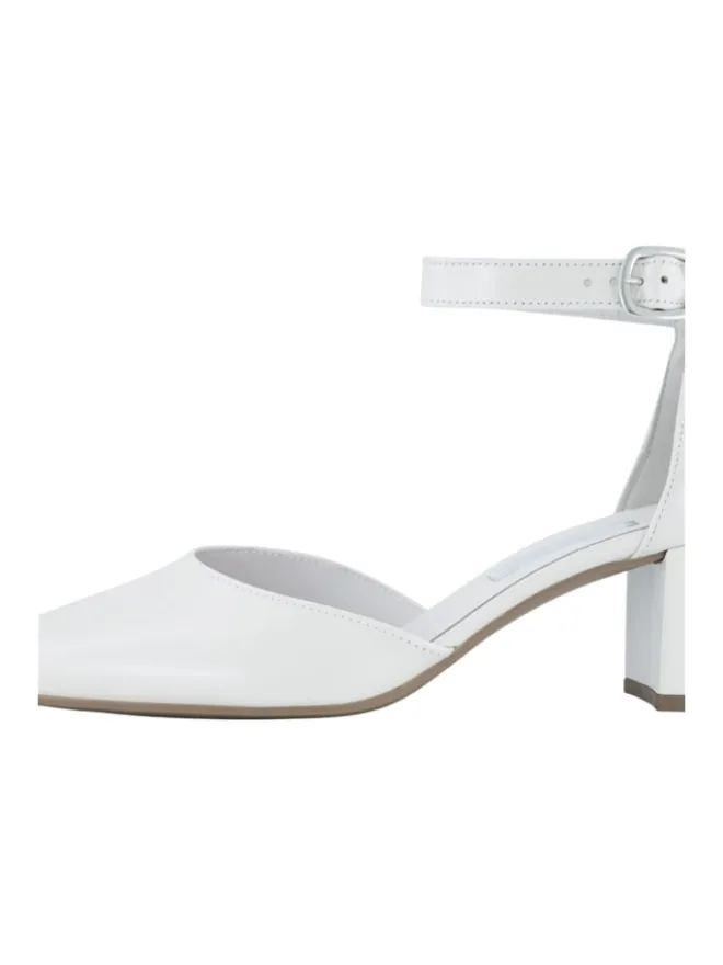 Gabor Pumps^Riemchenpumps in Weiß