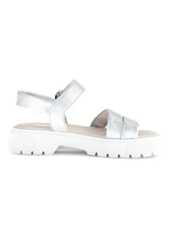 Gabor Sandalen^Riemchensandalen in silber