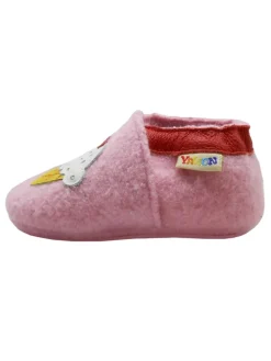Yalion Krabbelschuhe^Rosa Woll-Krabbelschuhe 