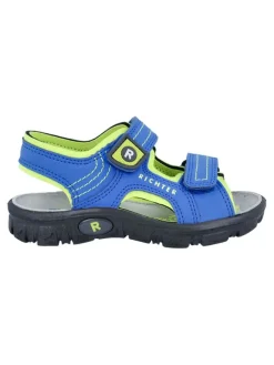 Richter Shoes Sandalen·Sandalen^Sandalen "Adventure" in Blau/ Grün