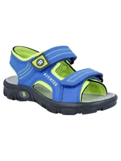 Richter Shoes Sandalen·Sandalen^Sandalen "Adventure" in Blau/ Grün