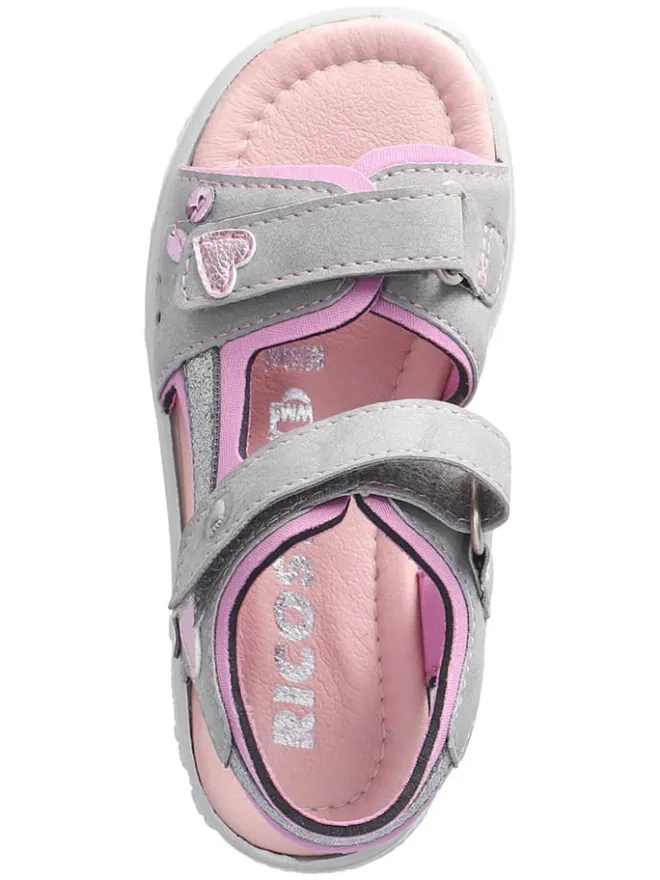 Sandalen "Azany" in Hellgrau/ Rosa>Ricosta Best