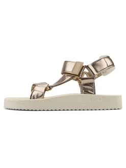 Sandalen "Comfy" in Beige/ Gold>Flip Flop Discount