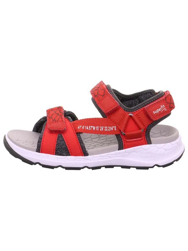 superfit Sandalen·Sandalen^Sandalen "Criss Cross" in Rot