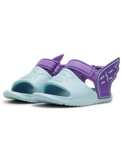 Puma Sandalen^Sandalen "Divecat v2 Injex Hero Glitz" in Lila/ Hellblau