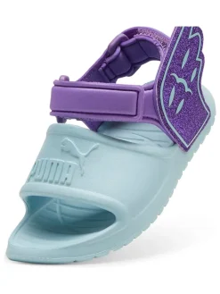 Puma Sandalen^Sandalen "Divecat v2 Injex Hero Glitz" in Lila/ Hellblau