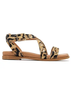 Sandalen in Beige/ Braun>Sixth Sens