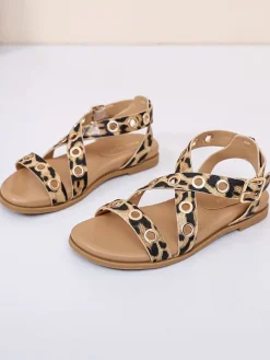 Sandalen in Beige/ Braun>Sixth Sens