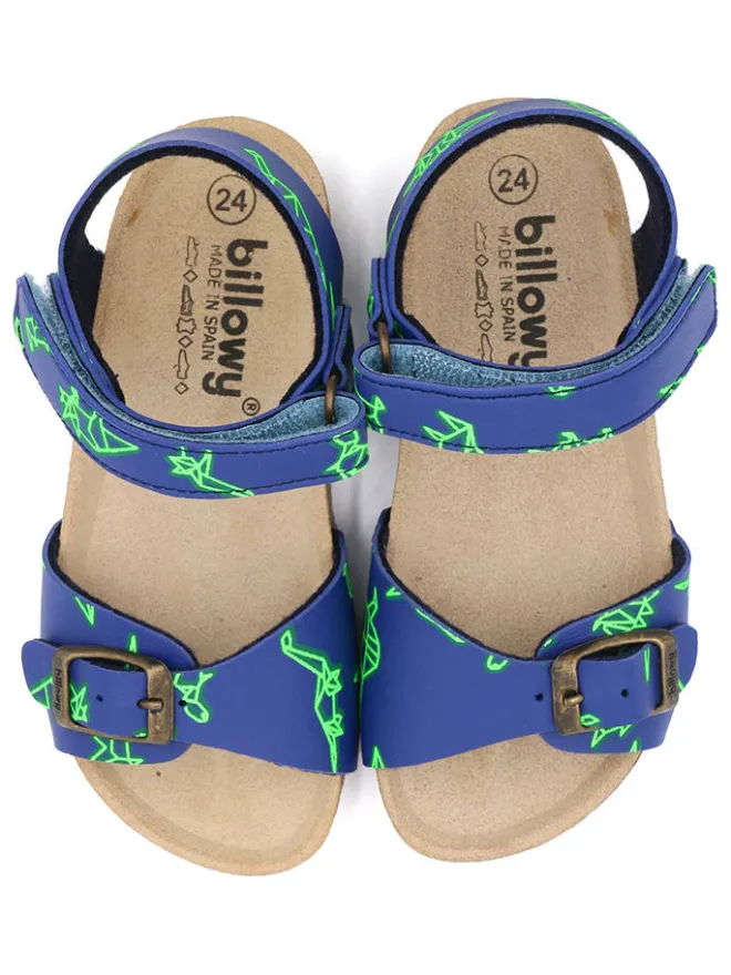 Sandalen in Blau>billowy Discount