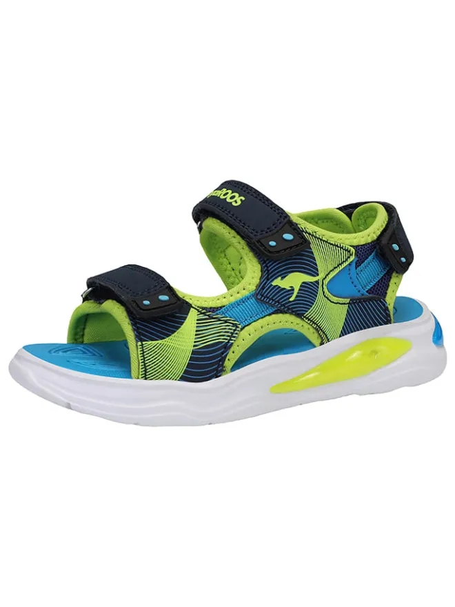 Kangaroos Sandalen·Sandalen^Sandalen in Blau/ Schwarz