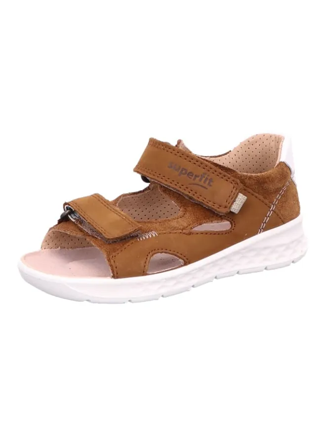 superfit Krabbelschuhe^Sandalen in Braun