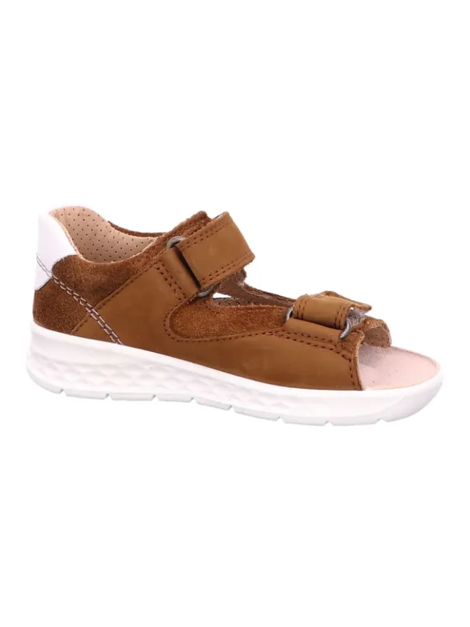 superfit Krabbelschuhe^Sandalen in Braun