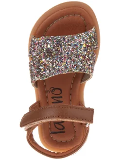 Sandalen in Braun/ Bunt><noscript><img width=