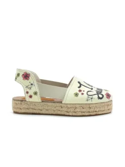Sandalen in Creme/ Bunt><noscript><img width=