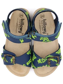 Sandalen in Dunkelblau><noscript><img width=