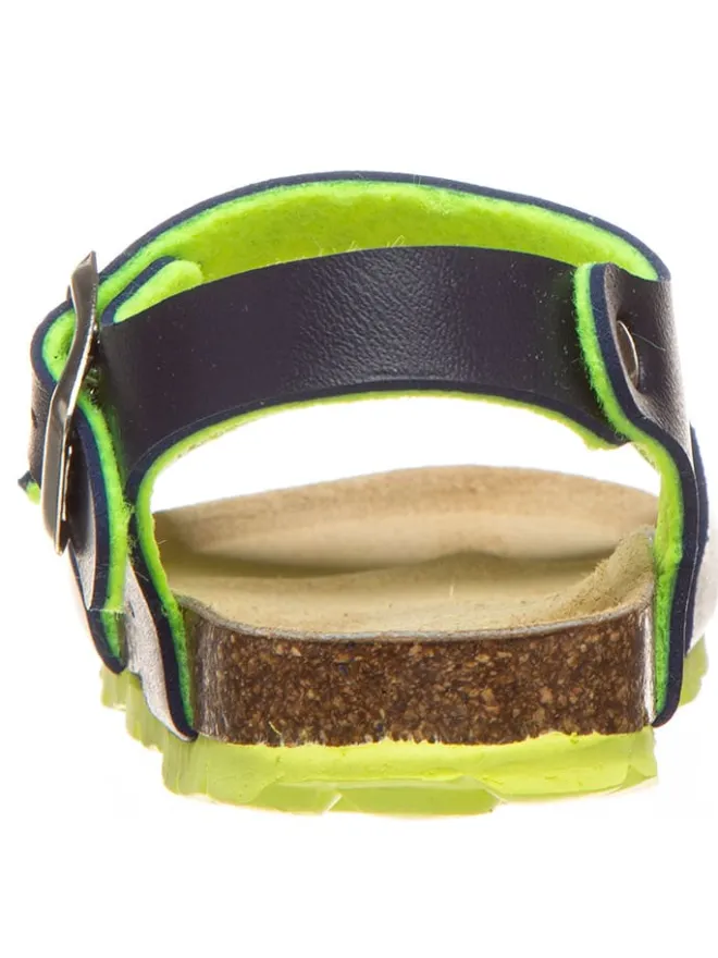Sandalen in Dunkelblau/ Grün>billowy Sale