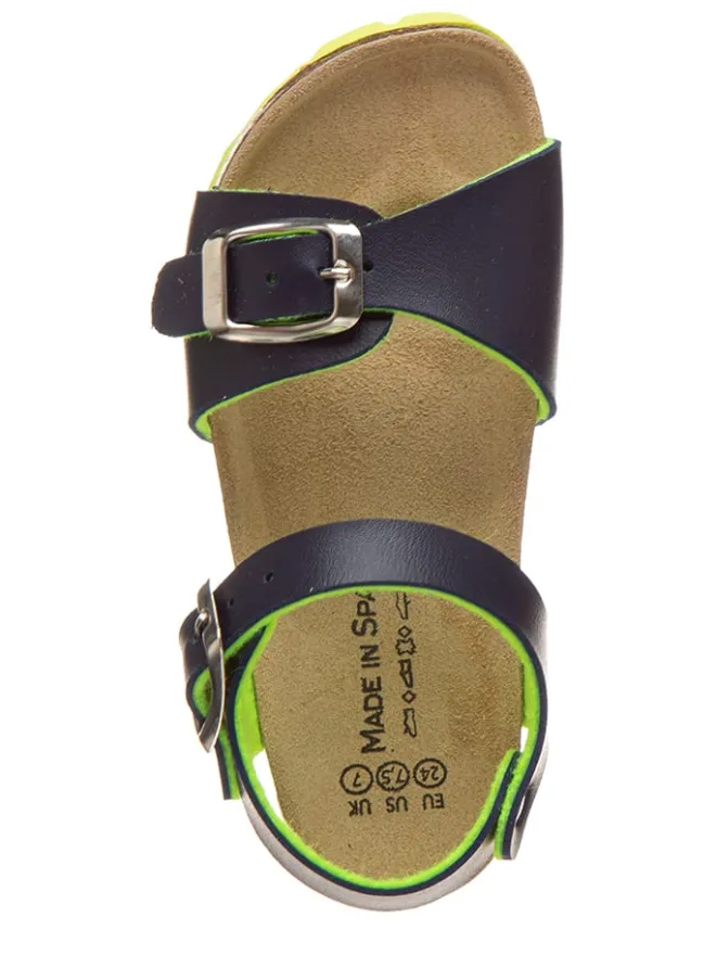 Sandalen in Dunkelblau/ Grün>billowy Sale