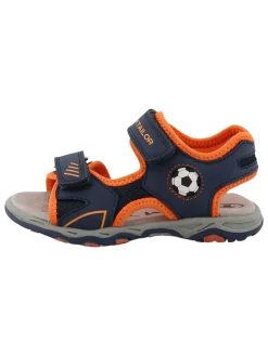 Sandalen in Dunkelblau/ Orange>Tom Tailor Sale
