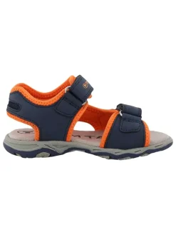 Sandalen in Dunkelblau/ Orange><noscript><img width=