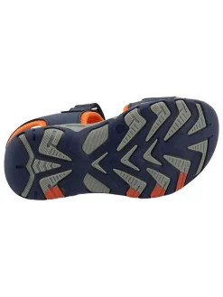 Sandalen in Dunkelblau/ Orange><noscript><img width=