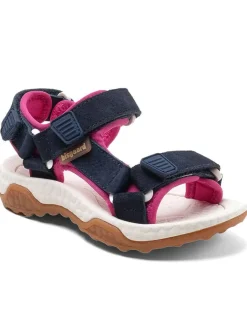 Sandalen in Dunkelblau/ Pink>bisgaard Best