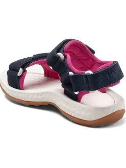 Sandalen in Dunkelblau/ Pink><noscript><img width=