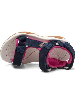 Sandalen in Dunkelblau/ Pink><noscript><img width=
