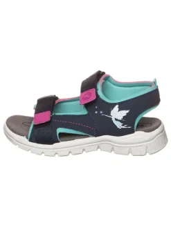 Sandalen in Dunkelblau/ Pink/ Türkis>Ricosta Best