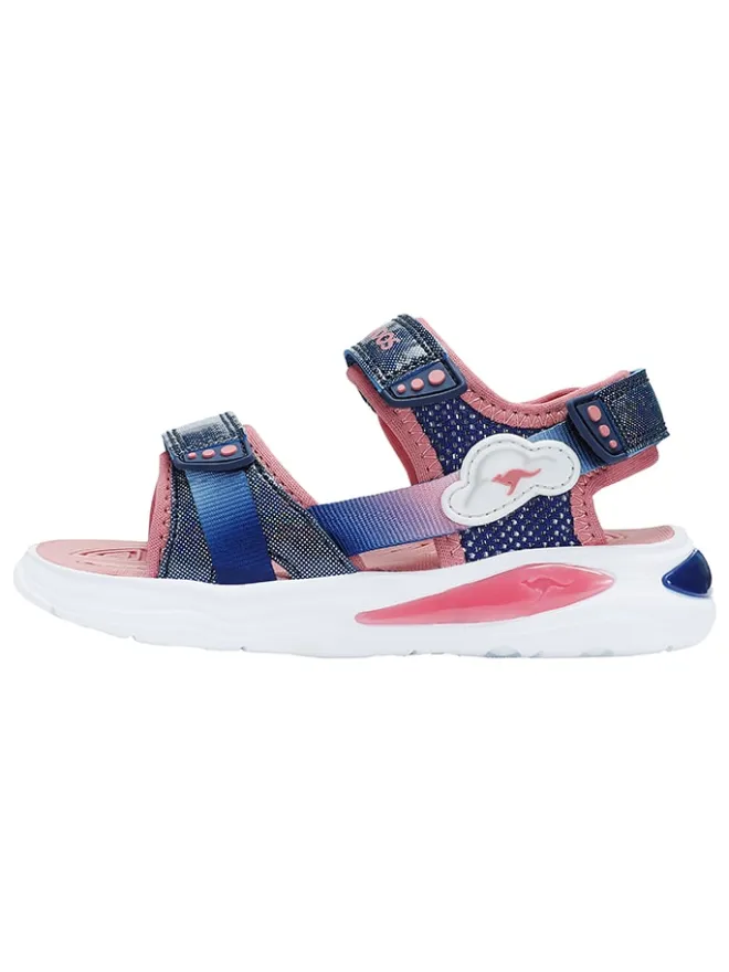 Sandalen in Dunkelblau/ Rosa>Kangaroos Clearance