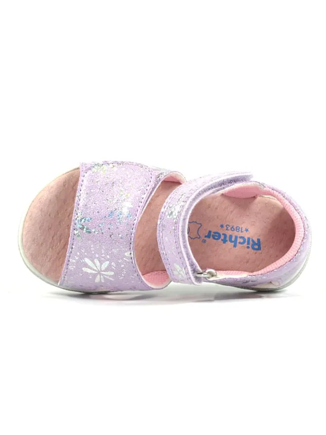 Sandalen in Flieder>Richter Shoes Online