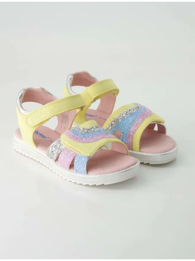 Richter Shoes Sandalen·Sandalen^Sandalen in Gelb