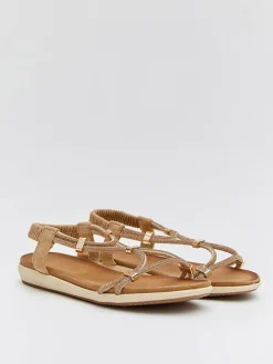 Sandalen in Gold>Bellucci New