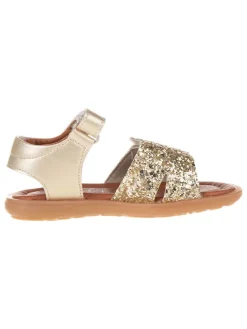 Sandalen in Gold>lamino Discount