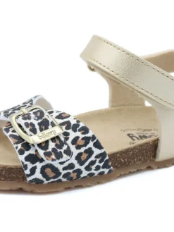 Sandalen in Gold><noscript><img width=