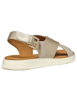 Sandalen in Gold><noscript><img width=