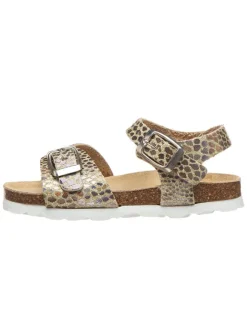 billowy Sandalen^Sandalen in Gold/ Bunt