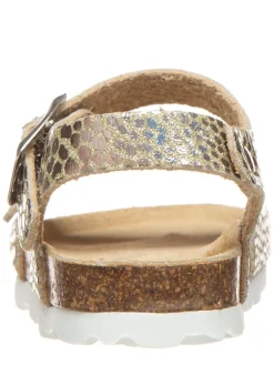 billowy Sandalen^Sandalen in Gold/ Bunt
