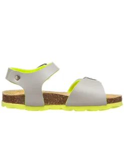 billowy Sandalen^Sandalen in Grau/ Gelb
