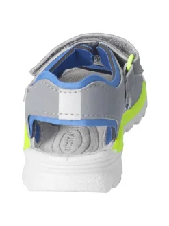 Sandalen in Grau/ Grün><noscript><img width=
