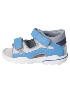 PEPINO Sandalen·Sandalen^Sandalen in Grau/ Hellblau