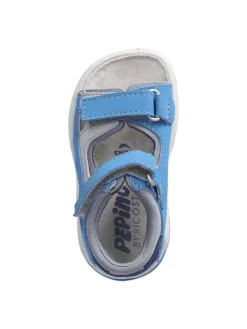 PEPINO Sandalen·Sandalen^Sandalen in Grau/ Hellblau