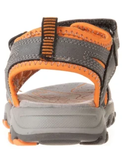 Sandalen in Grau/ Orange><noscript><img width=