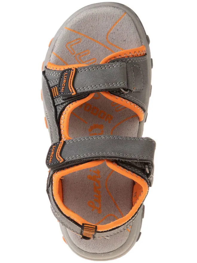Sandalen in Grau/ Orange>Lurchi Clearance