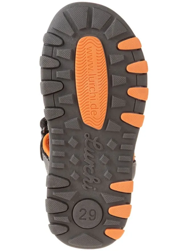 Sandalen in Grau/ Orange>Lurchi Clearance